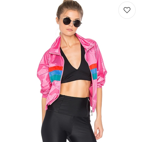 Free People Jackets & Blazers - Free People FP Movement Pink Jacket windbreaker